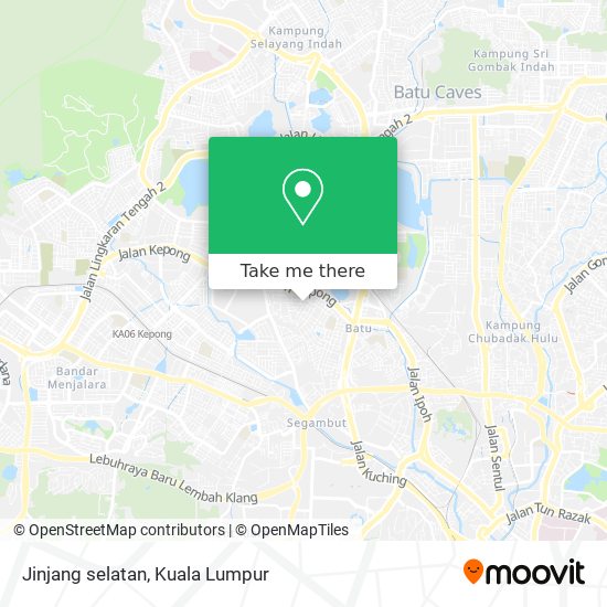 Jinjang selatan map