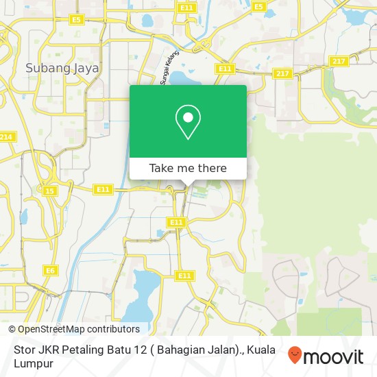Stor JKR Petaling Batu 12 ( Bahagian Jalan). map