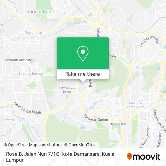 How To Get To Rosa B Jalan Nuri 7 1c Kota Damansara In Petaling Jaya By Bus Mrt Lrt Or Train