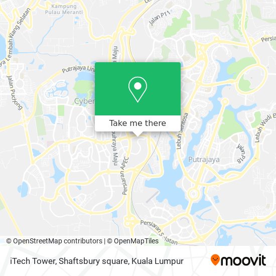 How to get to iTech Tower, Shaftsbury square in Sepang by Bus?