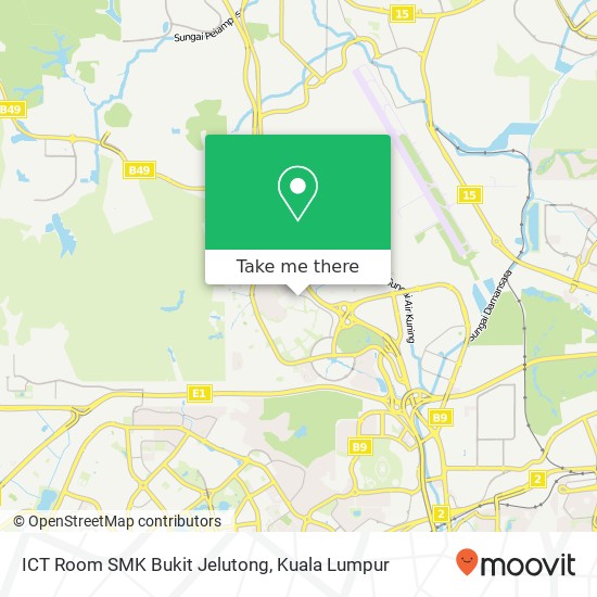 ICT Room SMK Bukit Jelutong map