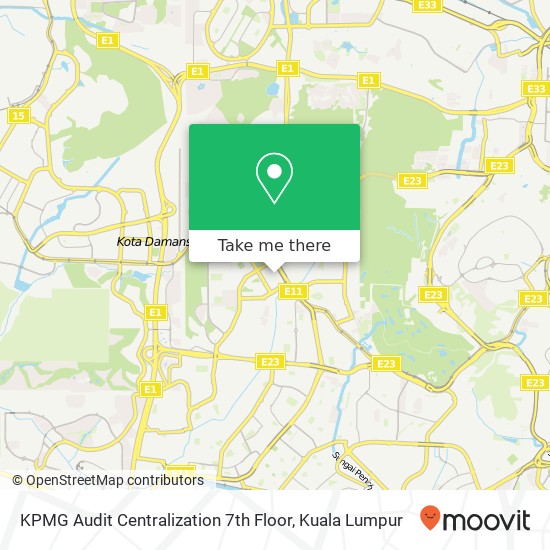 KPMG Audit Centralization 7th Floor map