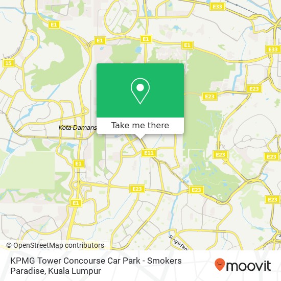 Peta KPMG Tower Concourse Car Park - Smokers Paradise