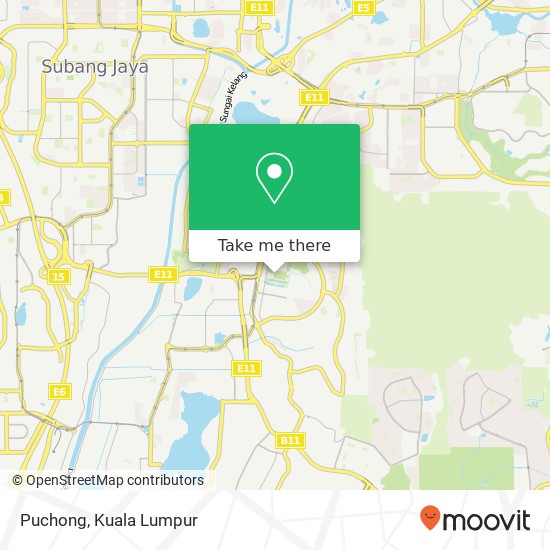 Puchong map