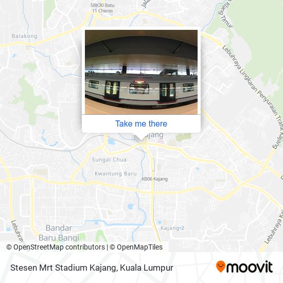 Peta Stesen Mrt Stadium Kajang