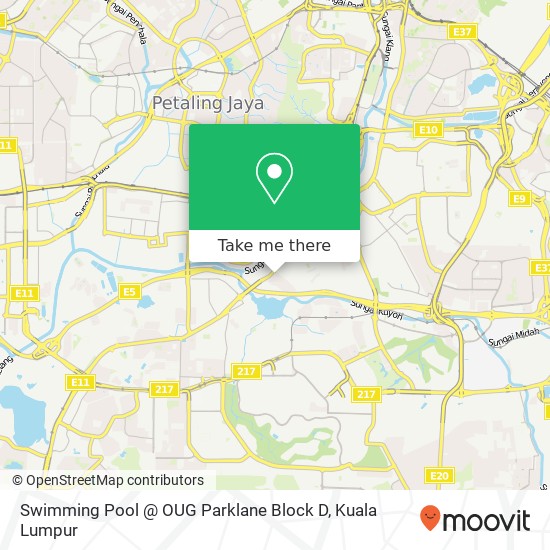 Swimming Pool @ OUG Parklane Block D map