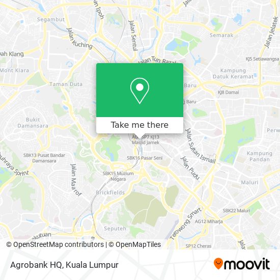 Peta Agrobank HQ