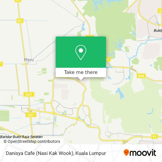 Danisya Cafe (Nasi Kak Wook) map