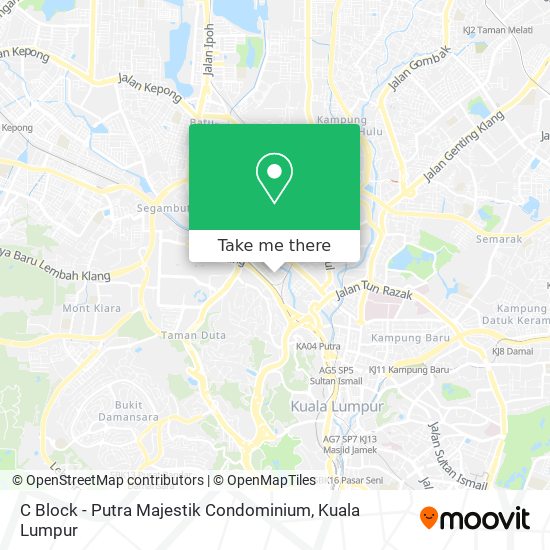 C Block - Putra Majestik Condominium map