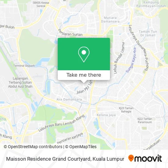 Maisson Residence Grand Courtyard map