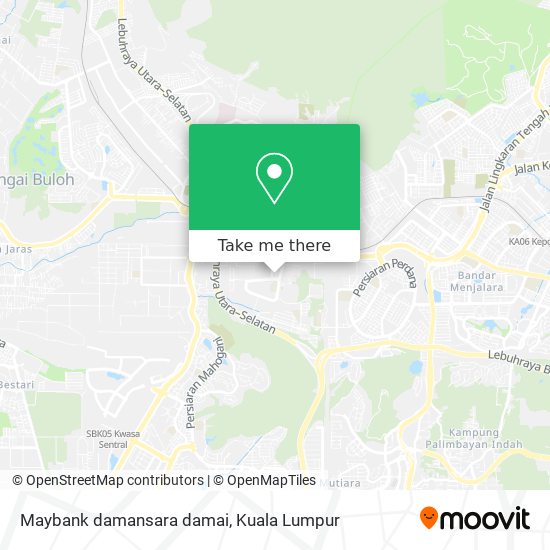 Peta Maybank damansara damai