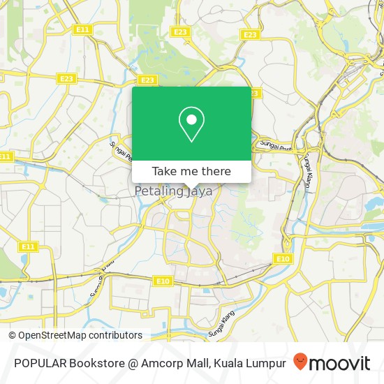 POPULAR Bookstore @ Amcorp Mall map