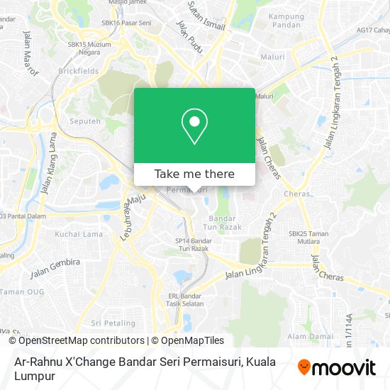 Ar-Rahnu X'Change Bandar Seri Permaisuri map