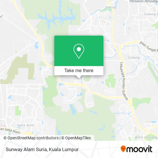 Sunway Alam Suria map