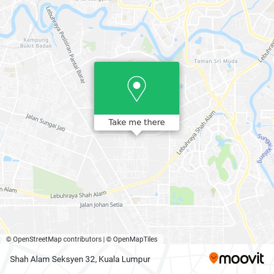 Peta Shah Alam Seksyen 32