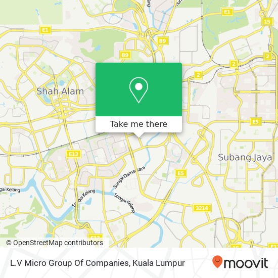 L.V Micro Group Of Companies map
