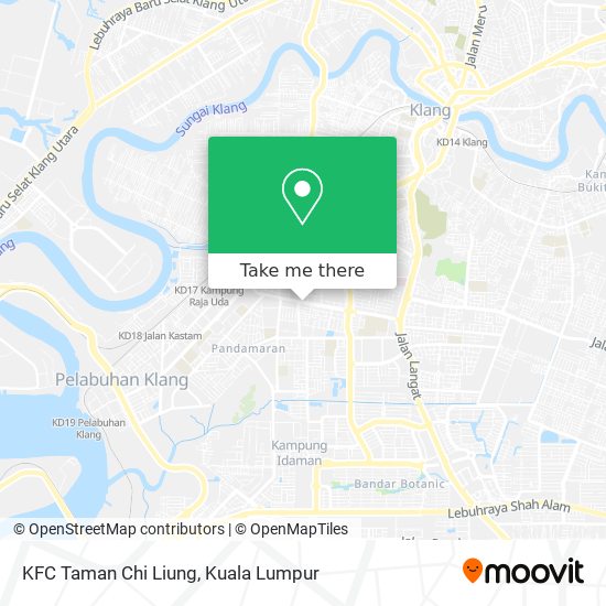 KFC Taman Chi Liung map