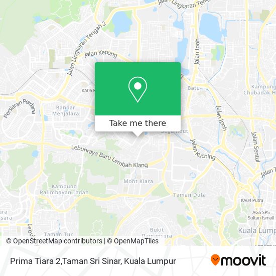 Prima Tiara 2,Taman Sri Sinar map