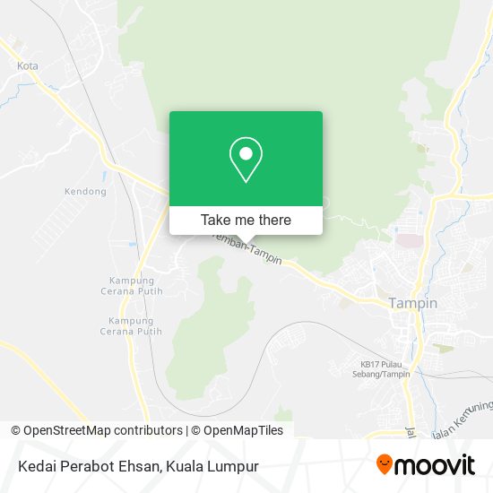 Kedai Perabot Ehsan map