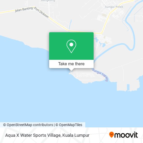 Aqua X Water Sports Village map