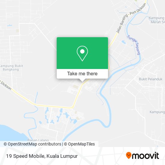 19 Speed Mobile map