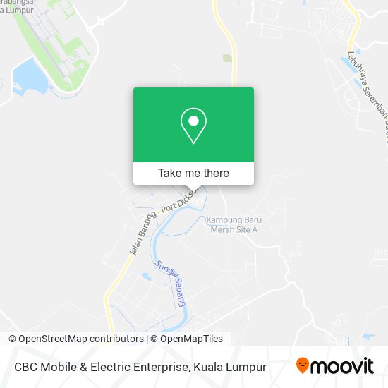 CBC Mobile & Electric Enterprise map