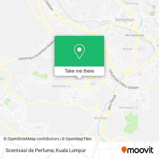 Scentsasi de Perfume map