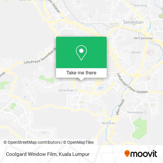 Coolgard Window Film map