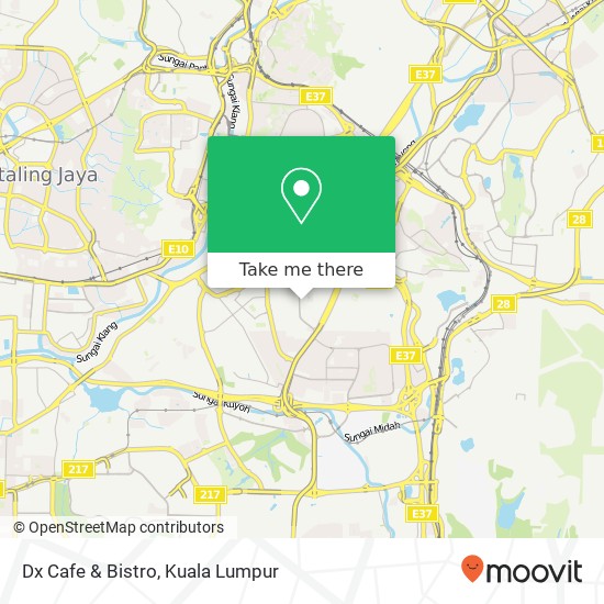Dx Cafe & Bistro map