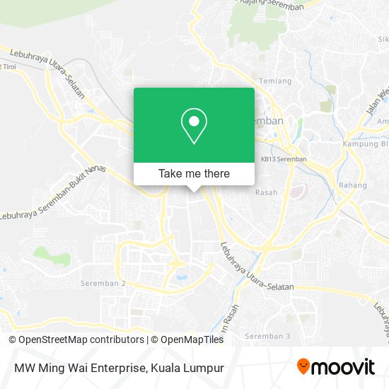 Peta MW Ming Wai Enterprise