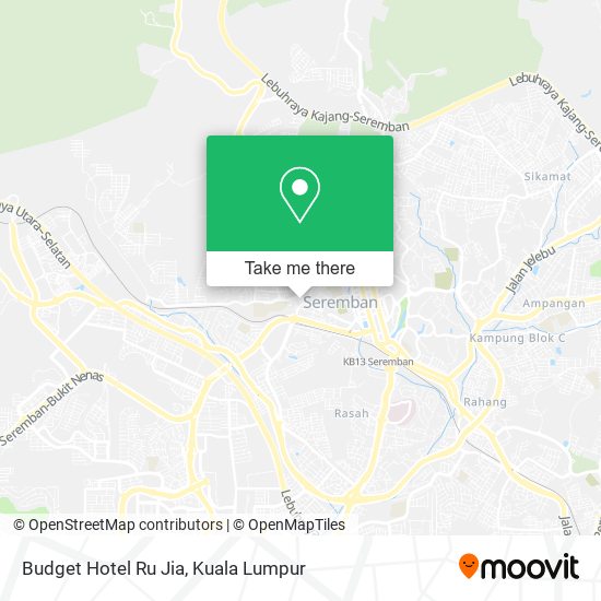 Budget Hotel Ru Jia map