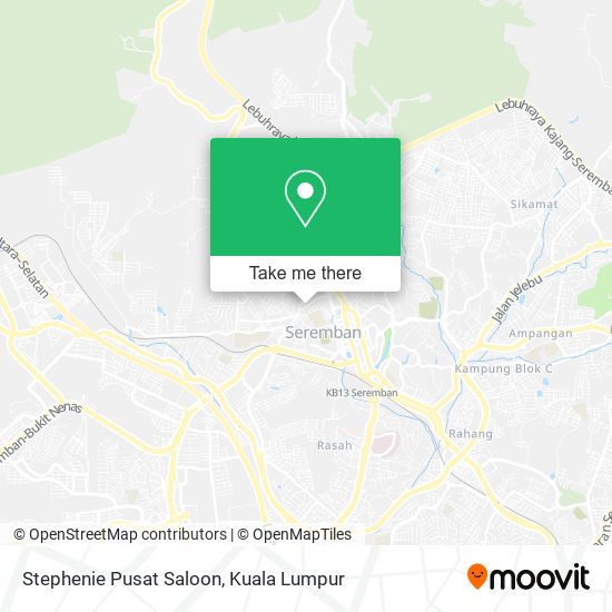 Stephenie Pusat Saloon map