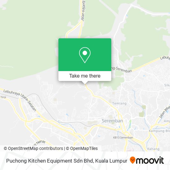 Puchong Kitchen Equipment Sdn Bhd map