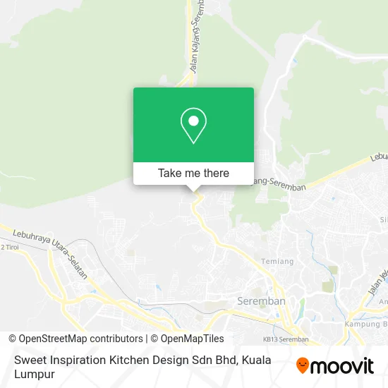 Sweet Inspiration Kitchen Design Sdn Bhd map