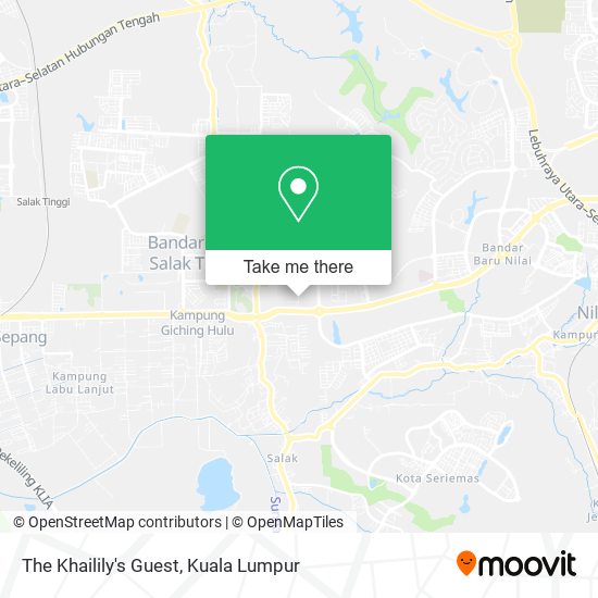 The Khailily's Guest map