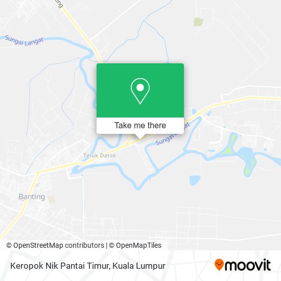 Keropok Nik Pantai Timur map