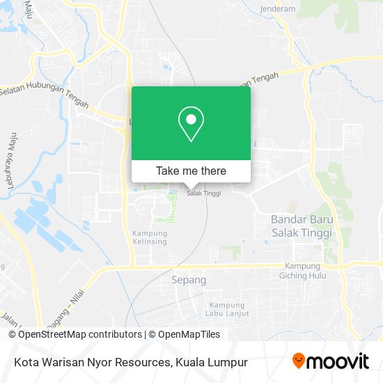 Peta Kota Warisan Nyor Resources