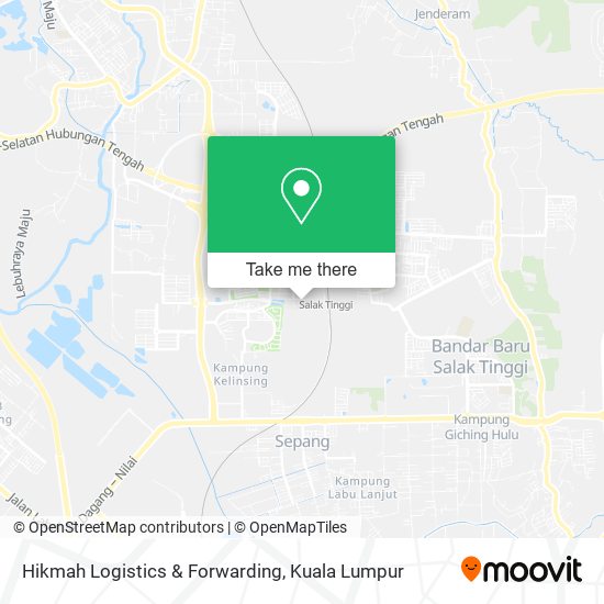 Peta Hikmah Logistics & Forwarding
