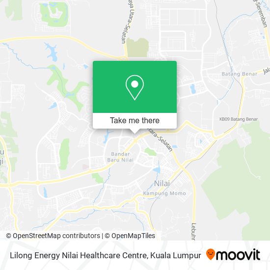 Lilong Energy Nilai Healthcare Centre map