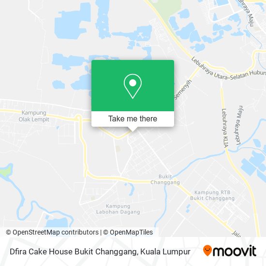 Dfira Cake House Bukit Changgang map