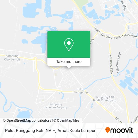 Pulut Panggang Kak INA Hj Amat map