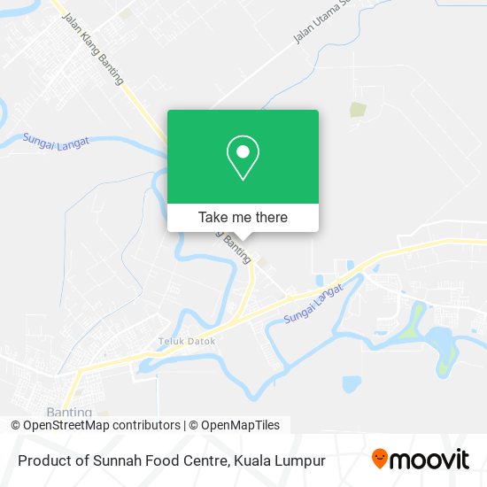 Product of Sunnah Food Centre map