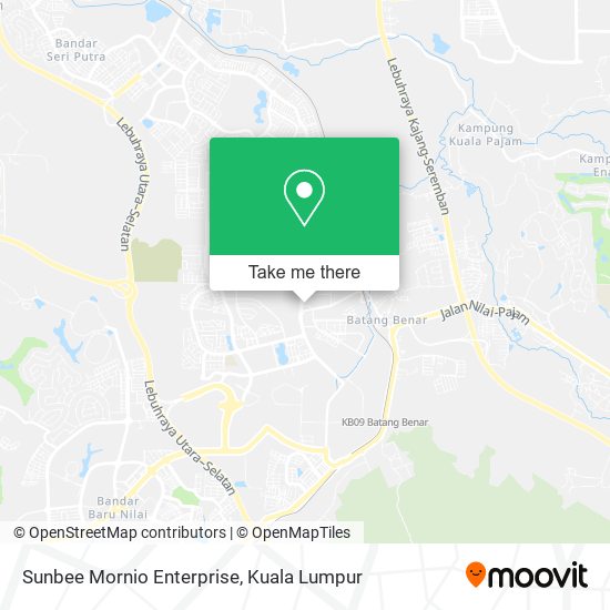Sunbee Mornio Enterprise map