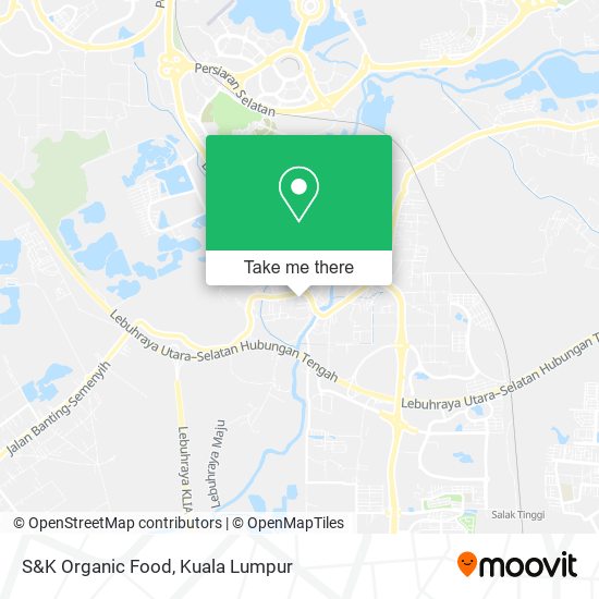 S&K Organic Food map