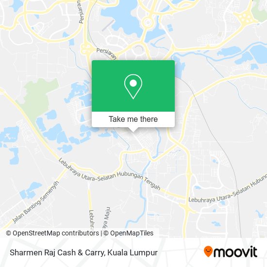Sharmen Raj Cash & Carry map