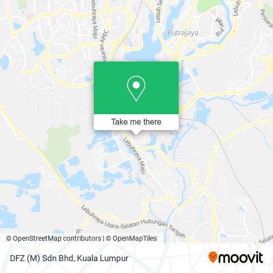 DFZ (M) Sdn Bhd map