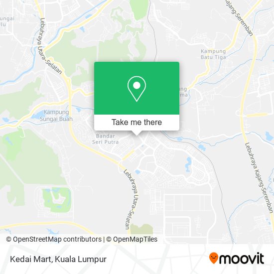 Peta Kedai Mart