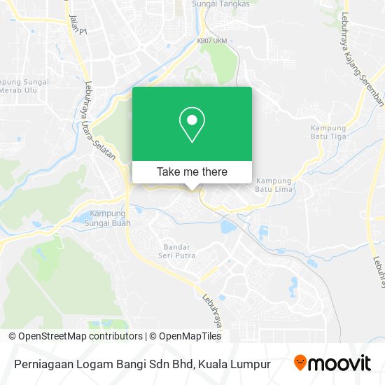 Perniagaan Logam Bangi Sdn Bhd map