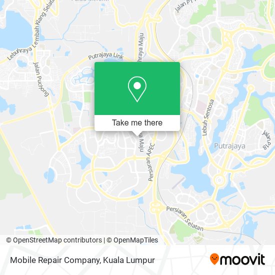 Mobile Repair Company map