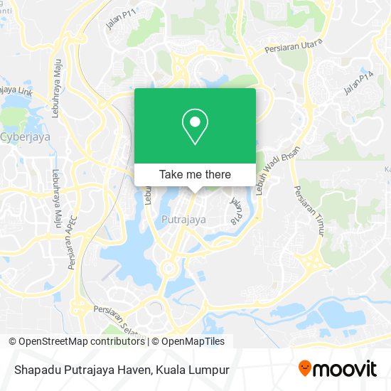 Peta Shapadu Putrajaya Haven